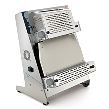 Eurodib P-ROLL-420/2-RP+ Countertop Top & Bottom Parallel Dough Roller - 12" Top Rolling Diameter