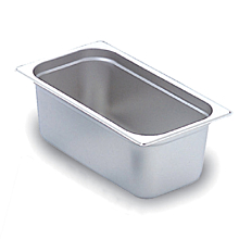 Prepline 1/3 Size 6" Deep Stainless Steel Steam Table / Hotel Pan