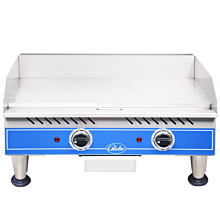 Globe PG24E 24" Electric Countertop Griddle - 208/240V