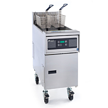 Pitco SE14 40-50 lb. Solstice Electric Floor Fryer - 208V, 3 Phase