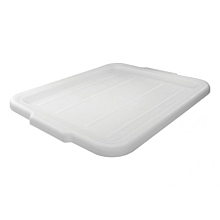 Winco PLW-CW White Polypropylene Dish Box Cover for PLW-7W