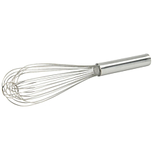 Winco PN-12 12" Stainless Steel Piano Whip/Whisk