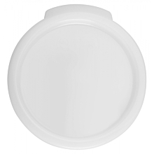 Winco PPRC-68C White Round Cover for Winco PPRC-6W/8W