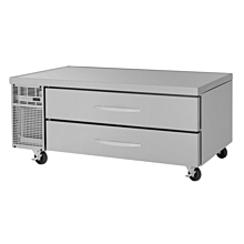 Turbo Air PRCBE-60R-N Pro Series 60" Two Drawer Chef Base Refrigerator - 10 Cu. Ft.