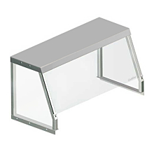 Prepline SG-1530 32" Angled Sneeze Guard for Steam Tables, Salad Bars