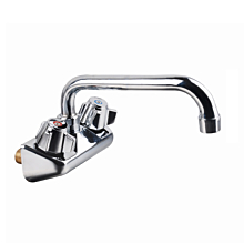 Prepline PFW-4-6 Wall Mounted 6" Swing Spout Sink Faucet