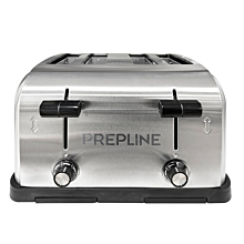 Prepline PT-4S 4 Slice Commercial Toaster,  120V