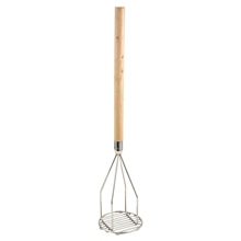 Winco PTM-24R 24 1/2" Round Faced Potato Masher
