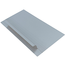 Prepline PRSG-18 Stainless Steel Sink End Splash for Compartment Sink with 18" Width Bowl