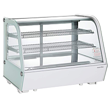 Marchia MDC161-W 36" Refrigerated White Countertop Bakery Display Case with LED