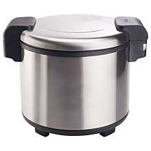 Winco RW-S451 19" Electric Advanced 100 Cup Cooked Rice Warmer - 120V/103W