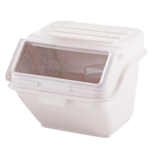 Prepline 10.6 gal Shelf Ingredient Bin -  266 Cup Capacity with Lid