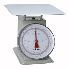 Winco SCAL-9100 9" Dial 100 lb. Portion Scale