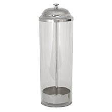 Winco SDP-3 Plastic Cylinder Straw Dispenser