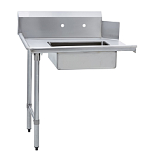 Prepline PSDT-36L 30"D x 36"L Left Side Soiled Dishtable, NSF Listed