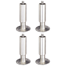 Beverage-Air 00C31-055A Set of Four 6" Seismic Legs