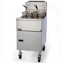 Pitco Solstice SG18-S-LP Liquid Propane Gas Deep Fryer w/ Full Pot - 90 lb. - 140,000 BTU