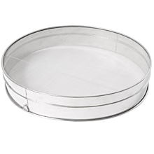 Winco SIV-16 16" x 3" Stainless Steel Rim Sieve