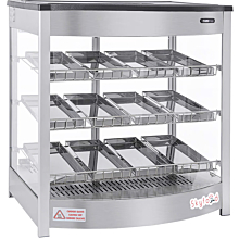 Skyfood FWD3S12P 25" Countertop Heated Display Warmer w/ 3 Shelves