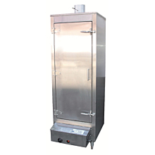 L&J CWSH2430-S 24"D x 30"L 4 Burner Stainless Steel Interior Smokehouse Oven