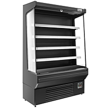 Coldline SOC-51-B 51" Black Refrigerated Air Curtain Merchandiser