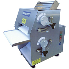 Somerset CDR-1100 11" Electric Countertop Dough Roller, Side Operation
