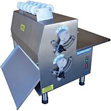 Somerset CDR-1500 15" Electric Countertop Dough Roller, Side Operation
