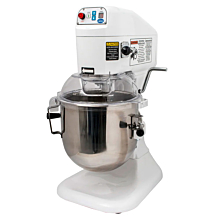 Globe SP08 8 Qt. Bowl Lift Countertop Mixer with Guard and Standard Accessories - 120V