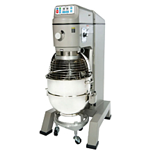 Globe SP80PL 80 Qt. Planetary Floor Mixer with Guard and Standard Accessories - 208V