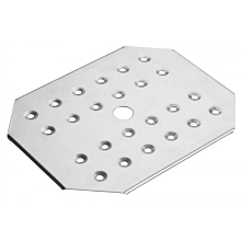Winco SPFB-2 Half Size Stainless Steel Steam Table / Hotel Pan False Bottom