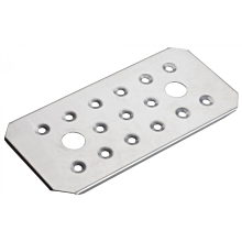 Winco SPFB-3 1/3 Size Stainless Steel Table / Hotel False Bottom