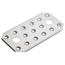 Winco SPFB-4 1/4 Size Stainless Steel Table / Hotel False Bottom