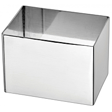 Winco SPM-211T Rectangular Stainless Steel Pastry Mold