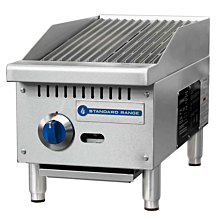 Standard Range SR-CB12-M 12" Gas Countertop Radiant Charbroiler - 35,000 BTU