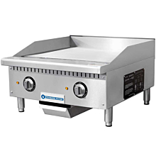 Standard Range SR-EG24 24" Commercial Electric Thermostatic Countertop Griddle, 208-240V