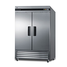 Summit SCFF497 55" Reach-In Stainless Steel Double Swing Dood All-Freezer - 49 Cu. Ft.