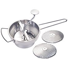 Winco SVM-3 2 Quart Stainless Steel Food Mill