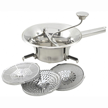 Winco SVM-9 Medium-Size Food Mill with 3 Graters