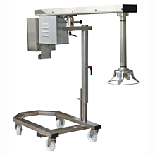 Dynamic TB002 24" Detachable Bell 400 Liters Capacity Power Pro Mixer with Tilting Mechanism and Variable Speed