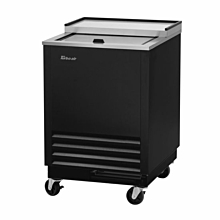 Turbo Air TBC-24SB-GF-N6 Super Deluxe Series 24" Black Glass / Mug Froster - 5 Cu.Ft.