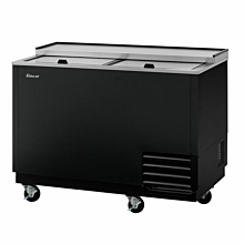 Turbo Air TBC-50SB-GF-N Super Deluxe Series 50" Black Glass / Mug Froster - 14 Cu.Ft.