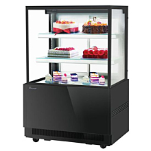 Turbo Air TBP36-54NN-B 35" Black Refrigerated Bakery Display Case - 13 Cu. Ft.