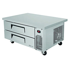 Turbo Air TCBE-48SDR-E-N Super Deluxe Series 53" Extended Top Two Drawer Chef Base Refrigerator - 8 Cu. Ft.