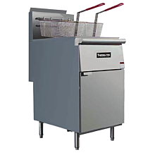 Therma-Tek TEK70-LP 21" Liquid Propane 70 lb. Oil Capacity Fryer - 150,000 BTU
