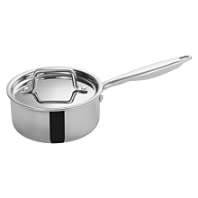 Winco TGAP-2 1-1/2 Qt. Tri-Gen Tri-Ply Induction Ready Sauce Pan with Cover