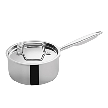 Winco TGAP-3 2-1/2 Qt. Tri-Gen Tri-Ply Induction Ready Sauce Pan with Cover