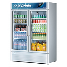 Turbo Air TGM-47SD Super Deluxe 2 Door Refrigerated Merchandiser
