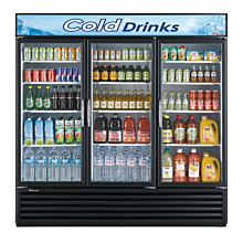 Turbo Air TGM-72RS 3 Door Refrigerated Merchandiser