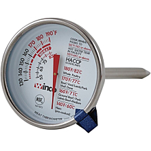 Winco TMT-MT2 5" Hand Held Meat Thermometer