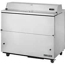 True TMC-49-S-SS-HC Milk Cooler w/ Top & Side Access - (768) Half Pint Carton Capacity, 115v